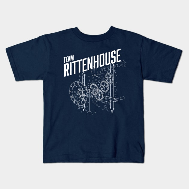 Rittenhouse Kids T-Shirt by MindsparkCreative